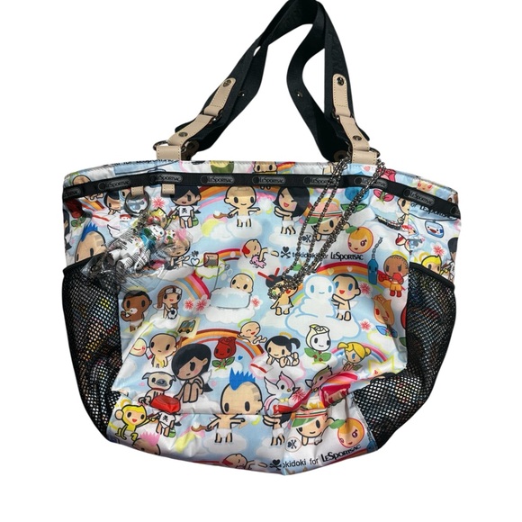 Tokidoki × LeSportsac Paradise Tote Bag – Rare Print – NWOT - Picture 1 of 4